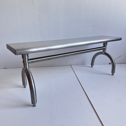 BE001 STAINLESS STEEL GYM BENCH