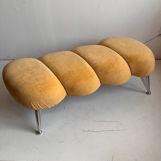 BE004 TWIZTED YELLOW BENCH