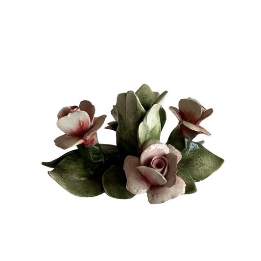 CA009 CAPO ROSE TAPER CANDLE HOLDER