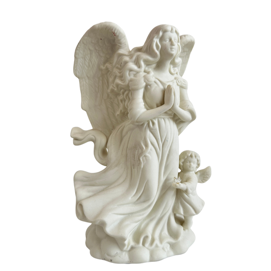 CA043 PRAYING ANGEL CANDLE HOLDER