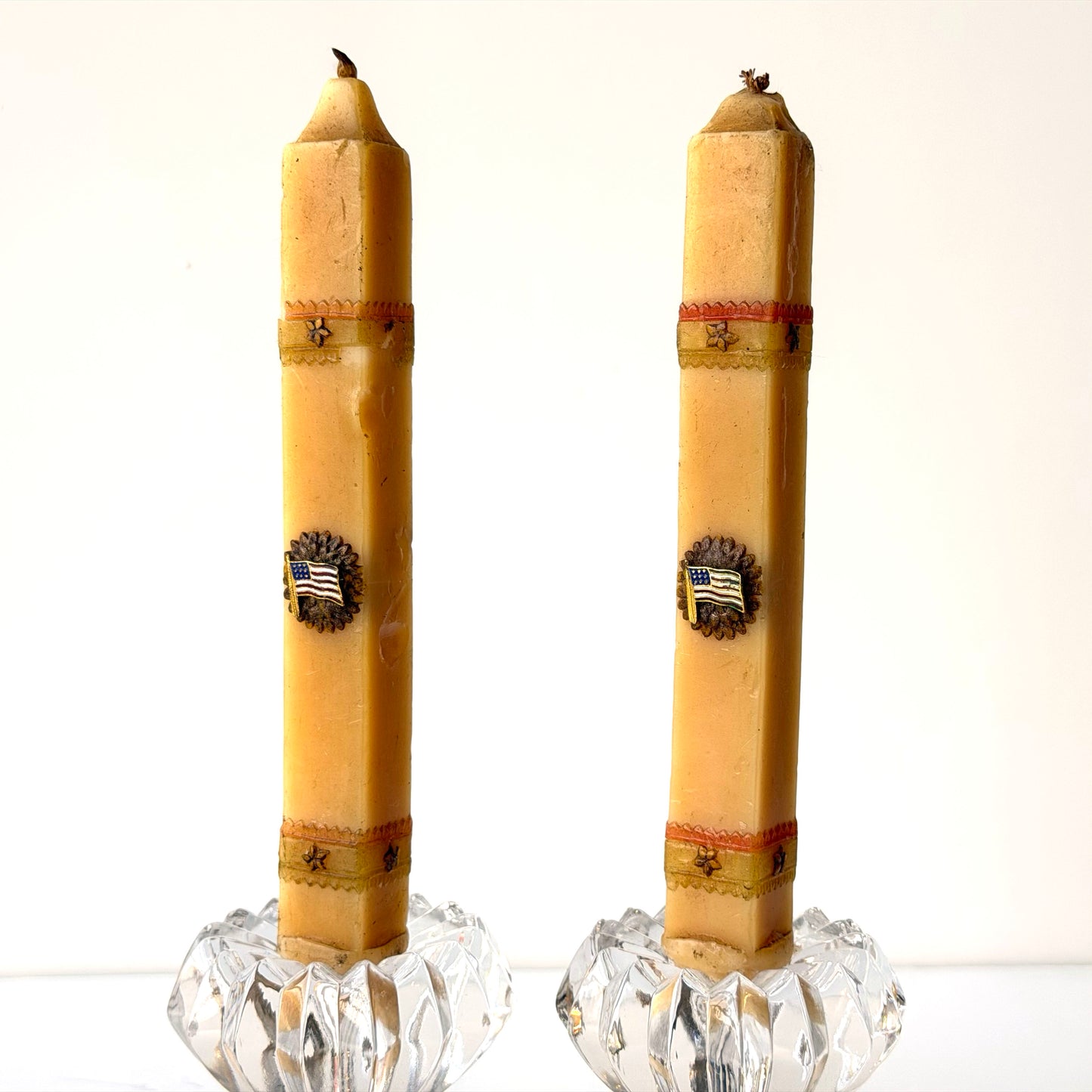 CA051 RUSTIC AMERICANA TAPER CANDLES