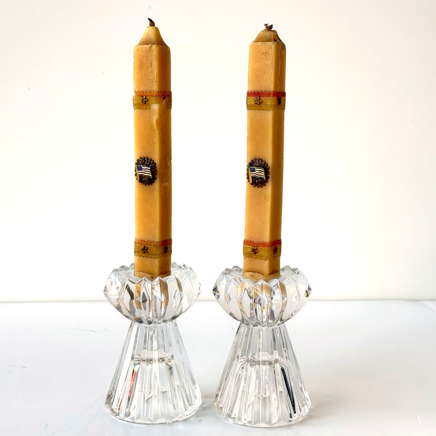 CA051 RUSTIC AMERICANA TAPER CANDLES
