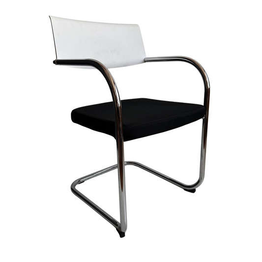 CH006 GF-900 CHROME CANTILEVER CHAIR