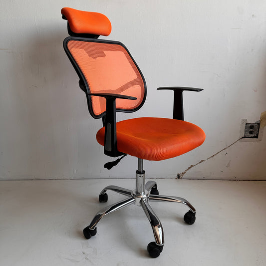 CH010 NEON ORANGE GAMER CHAIR
