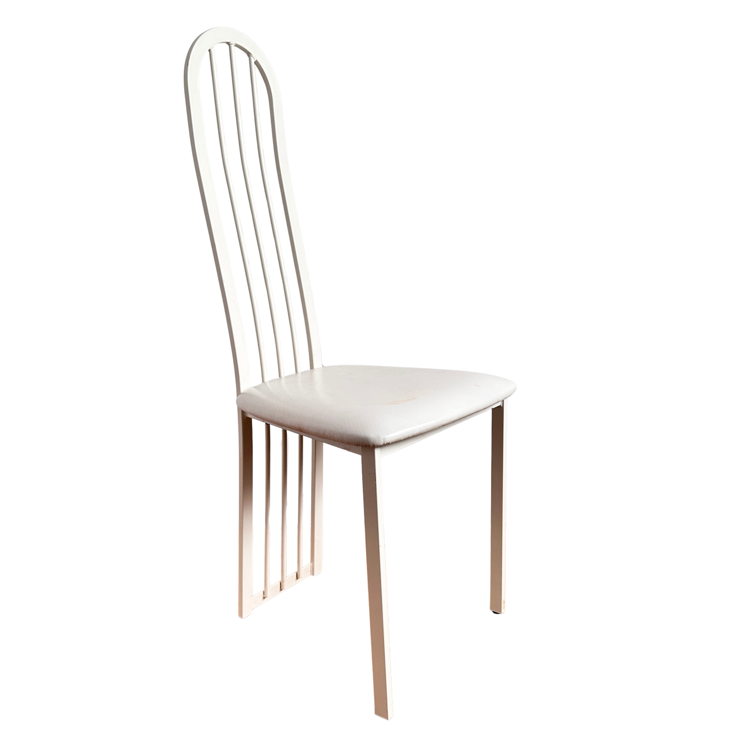 CH060 WHITE AMISCO DINING CHAIR