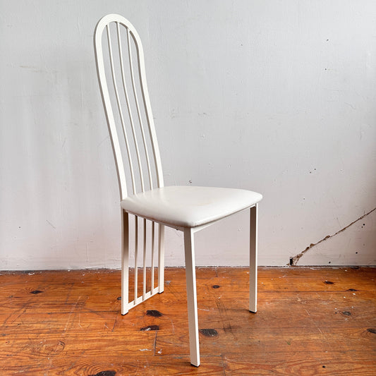 CH060 WHITE AMISCO DINING CHAIR