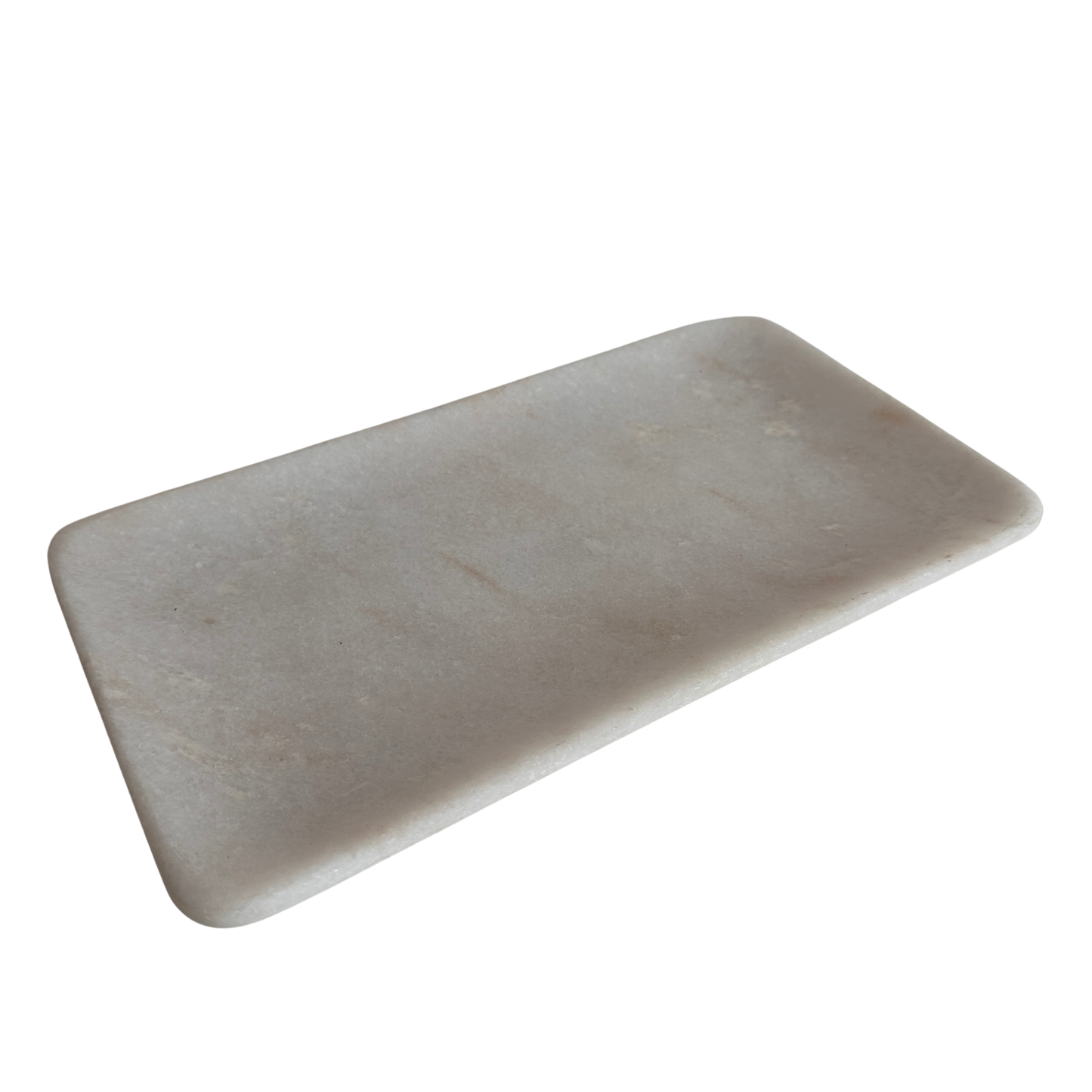 CT011 WHITE MARBLE TRAY