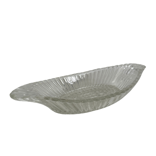 CT014 FLUTED GLASS CATCHALL TRAY