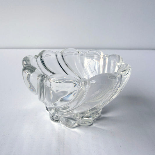 CT034 SMALL GLASS SWIRL BOWL