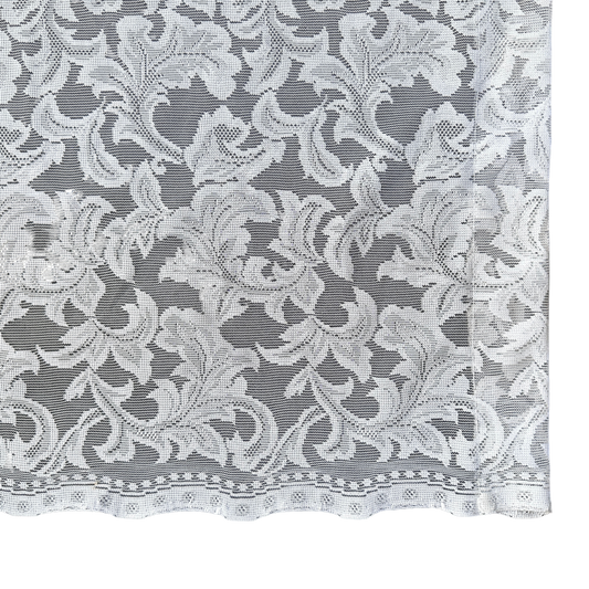 DR002 SET OF 3 LEAFY LACE CURTAIN PANEL