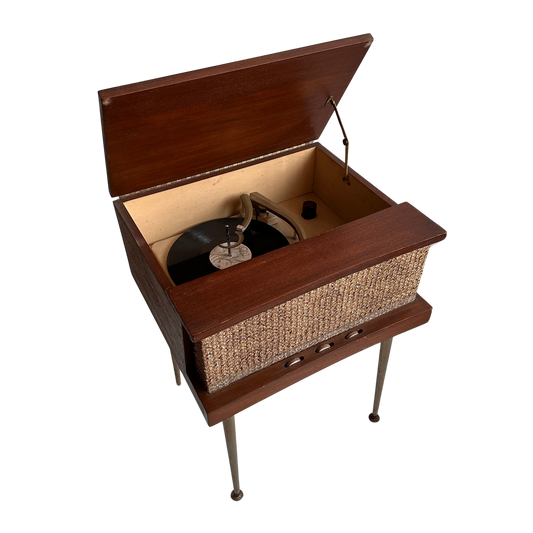 EL002 MID CENTURY STANDING RECORD PLAYER