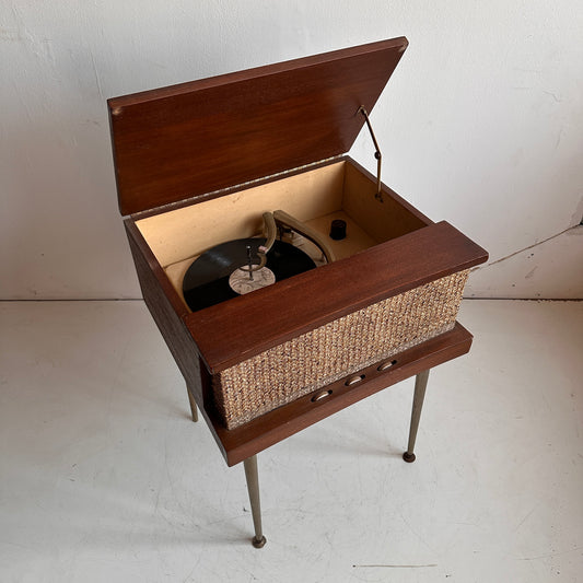 EL002 MID CENTURY STANDING RECORD PLAYER