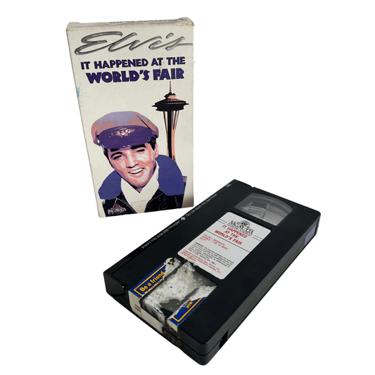 EL014 IT ALL HAPPENED AT THE WORLD'S FAIR ELVIS VHS TAPE