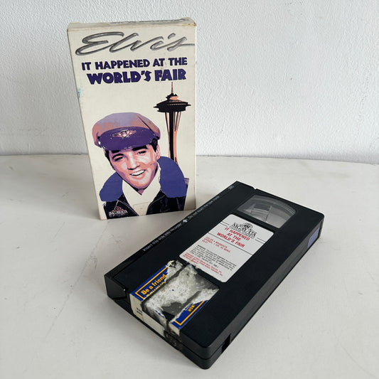 EL014 IT ALL HAPPENED AT THE WORLD'S FAIR ELVIS VHS TAPE