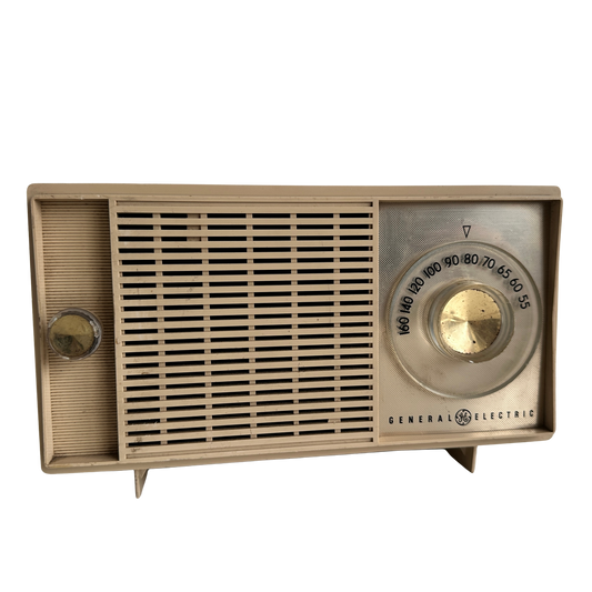 EL039 TAN GE RADIO