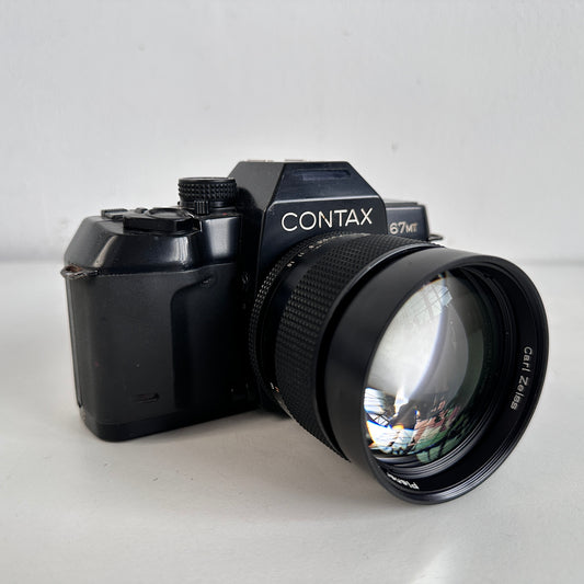 EL055 CONTAX 167MT WITH 2 LENSES