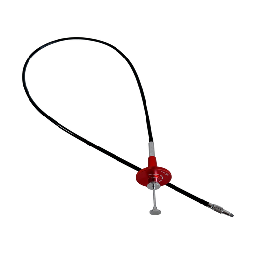 EL060 ORANGE & BLACK SHUTTER RELEASE CABLE