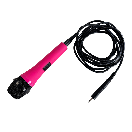 EL064 HOT PINK MICROPHONE