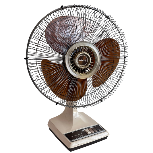 EL085 VINTAGE BROWN FAN