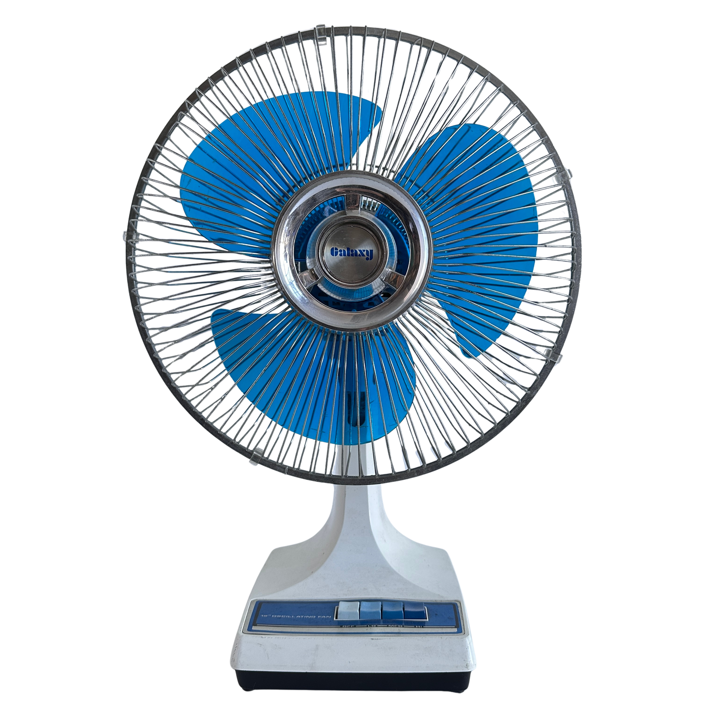 EL088 VINTAGE GALAXY BLUE FAN