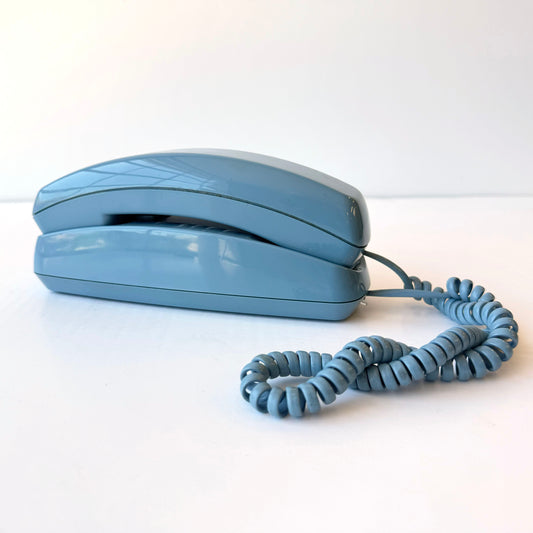 EL099 PASTEL BLUE TRIMLINE PHONE