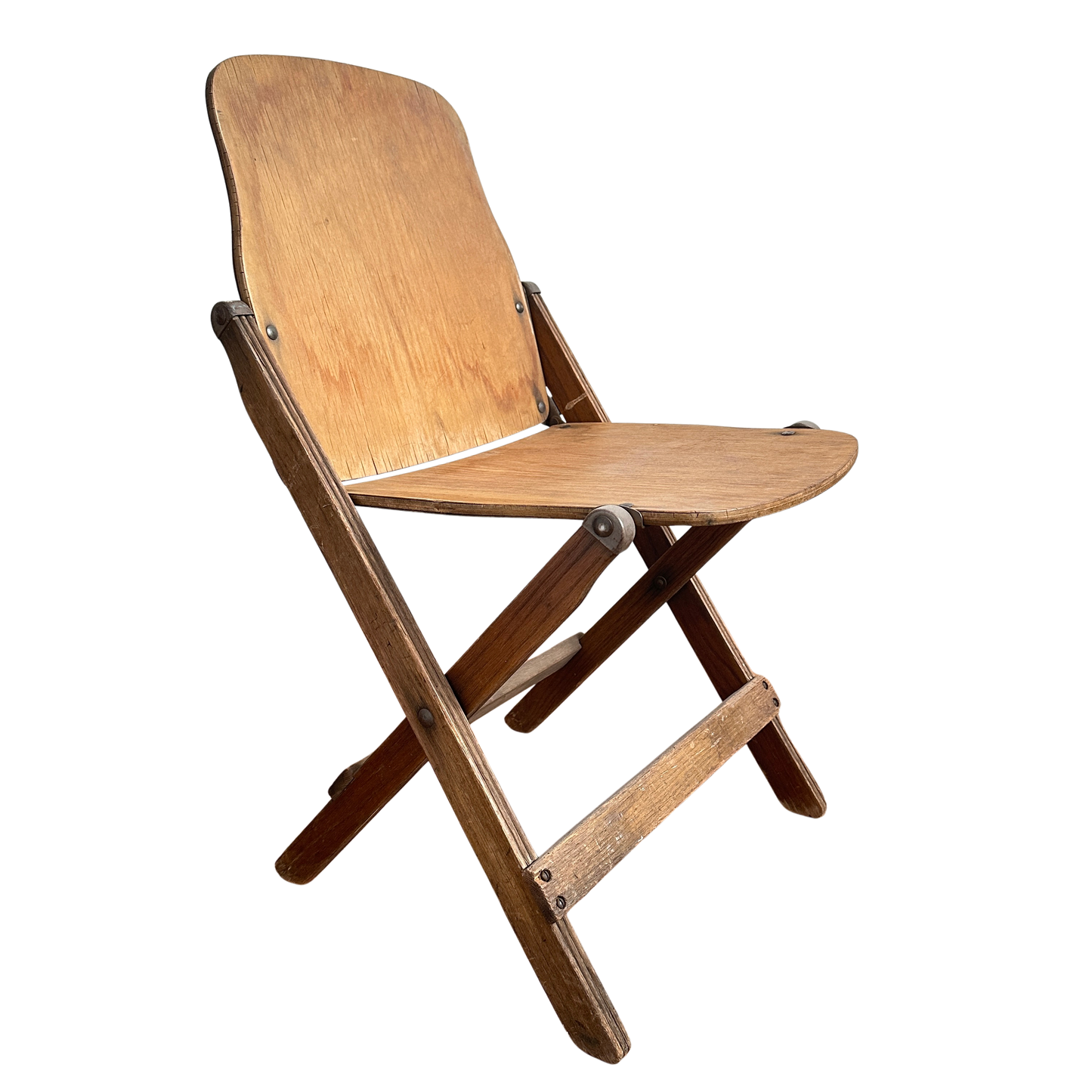 FC002 WW2 US ARMY WOOD FOLDING CHAIR