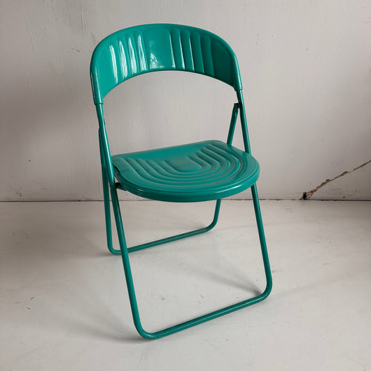 FC016 ITALIAN TEAL FOLDING CHAIRS
