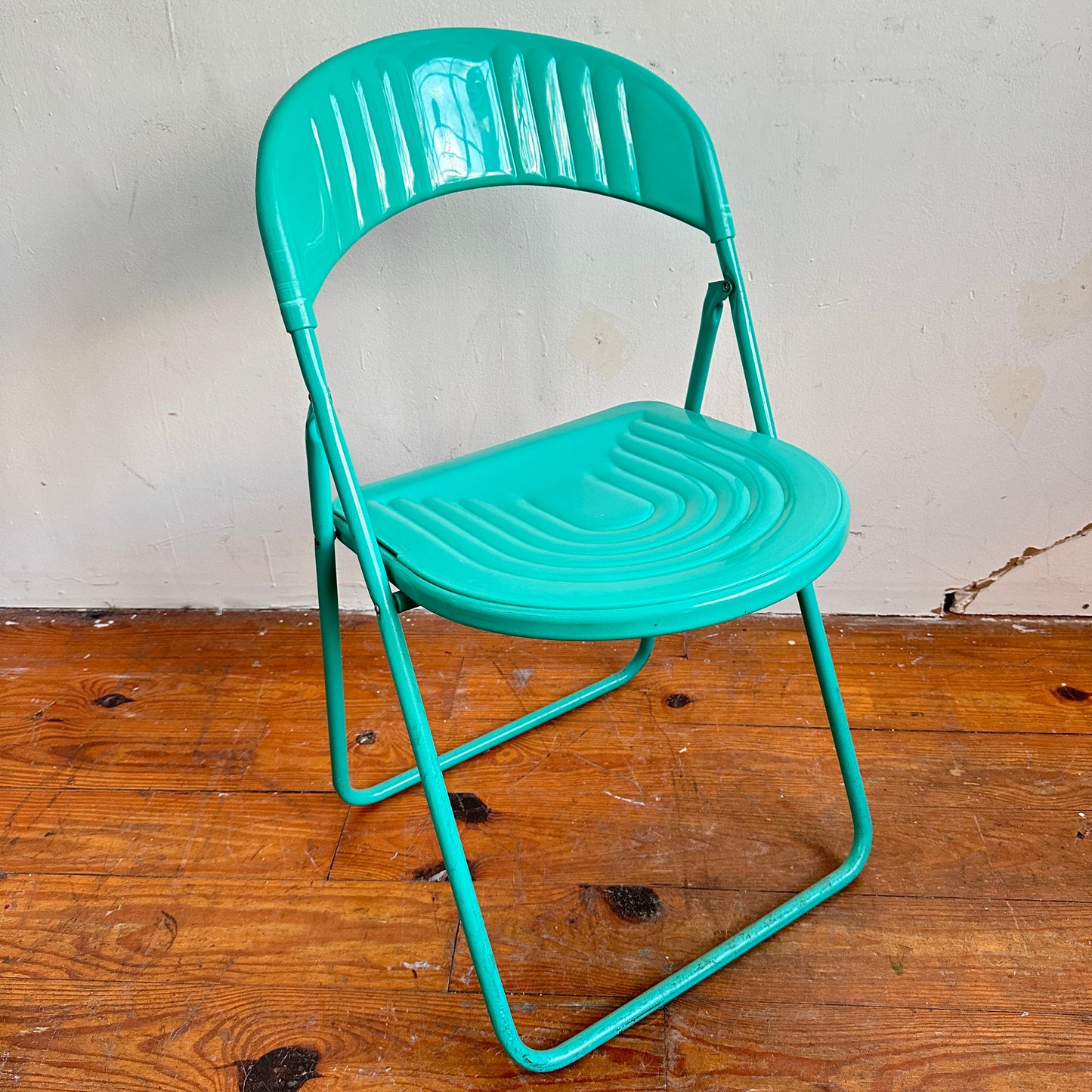 FC016 ITALIAN TEAL FOLDING CHAIRS