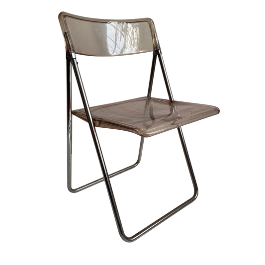FC019 UNIQUE LUCITE FOLDING CHAIR