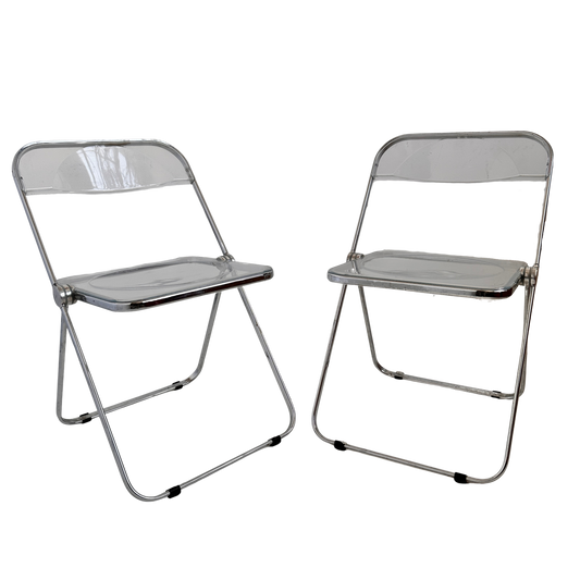 FC033 CLASSIC CLEAR PLIA CHAIRS