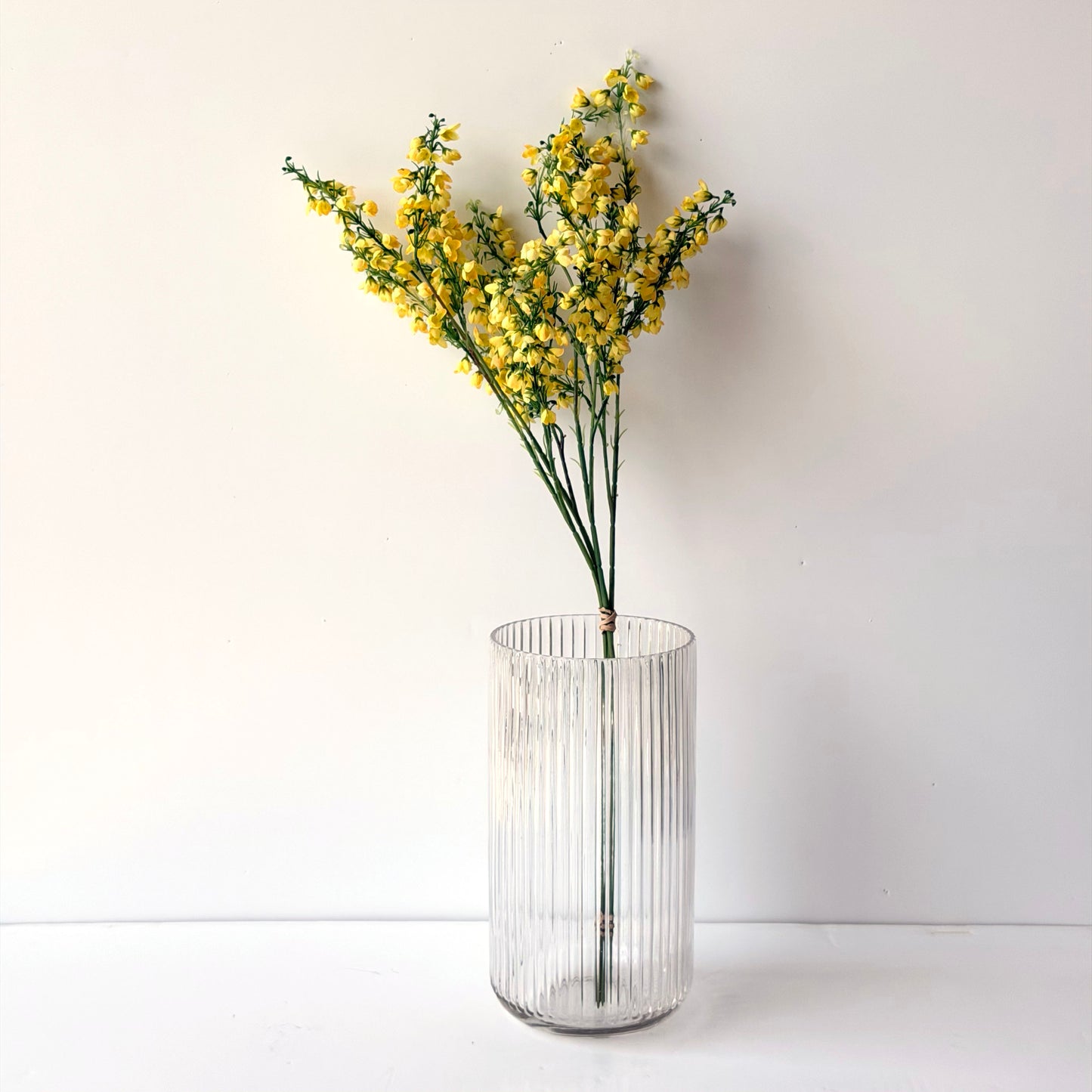 FF0028 SILK YELLOW BABY BLOSSOM SPRAY