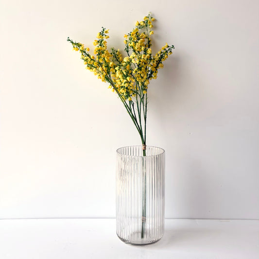 FF0028 SILK YELLOW BABY BLOSSOM SPRAY