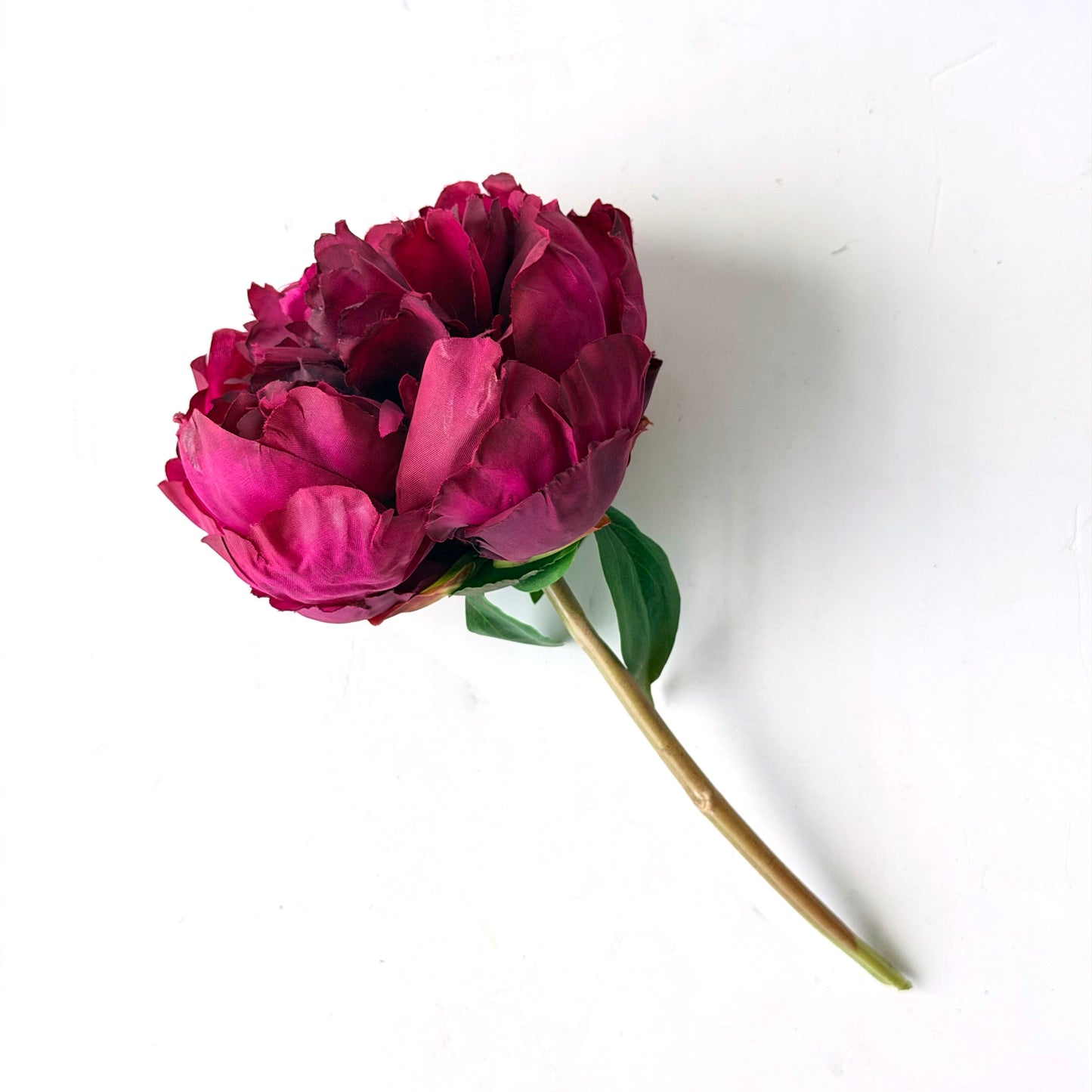 FF0030 SILK PURPLE SMALL PEONY SPRAY