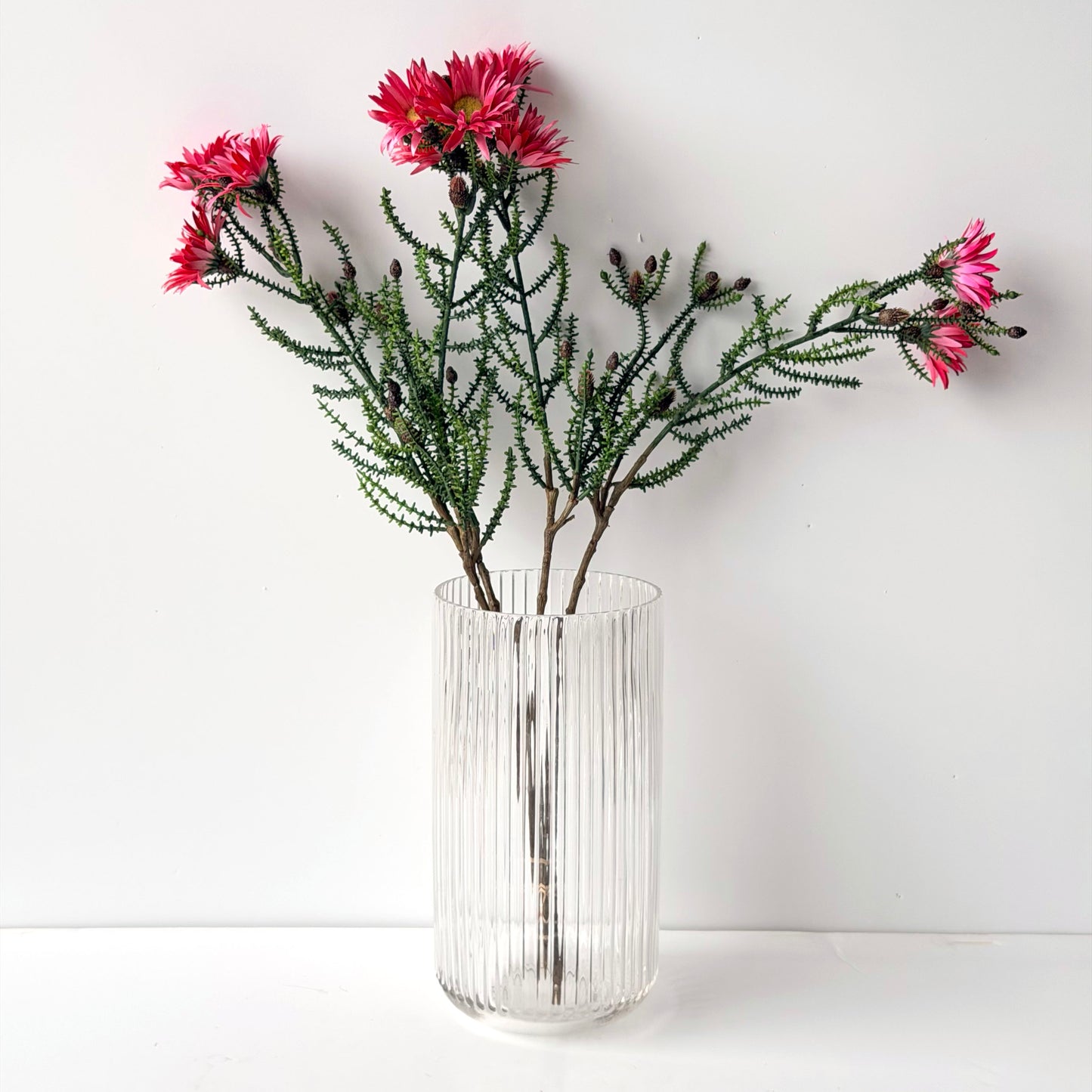 FF0037 SILK CAPE STRAWFLOWER SPRAY