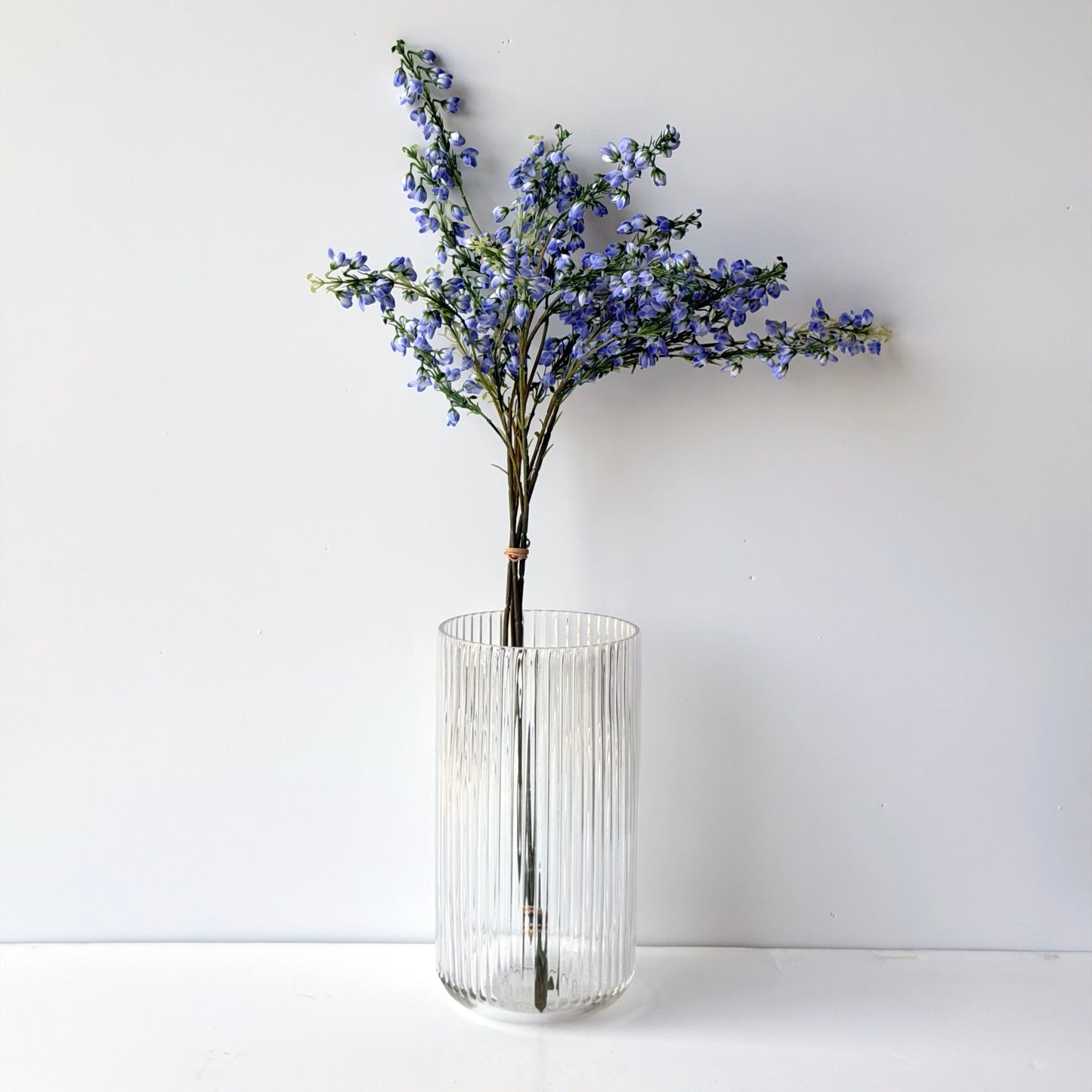 FF0040 SILK BLUE BABY BLOSSOM SPRAY