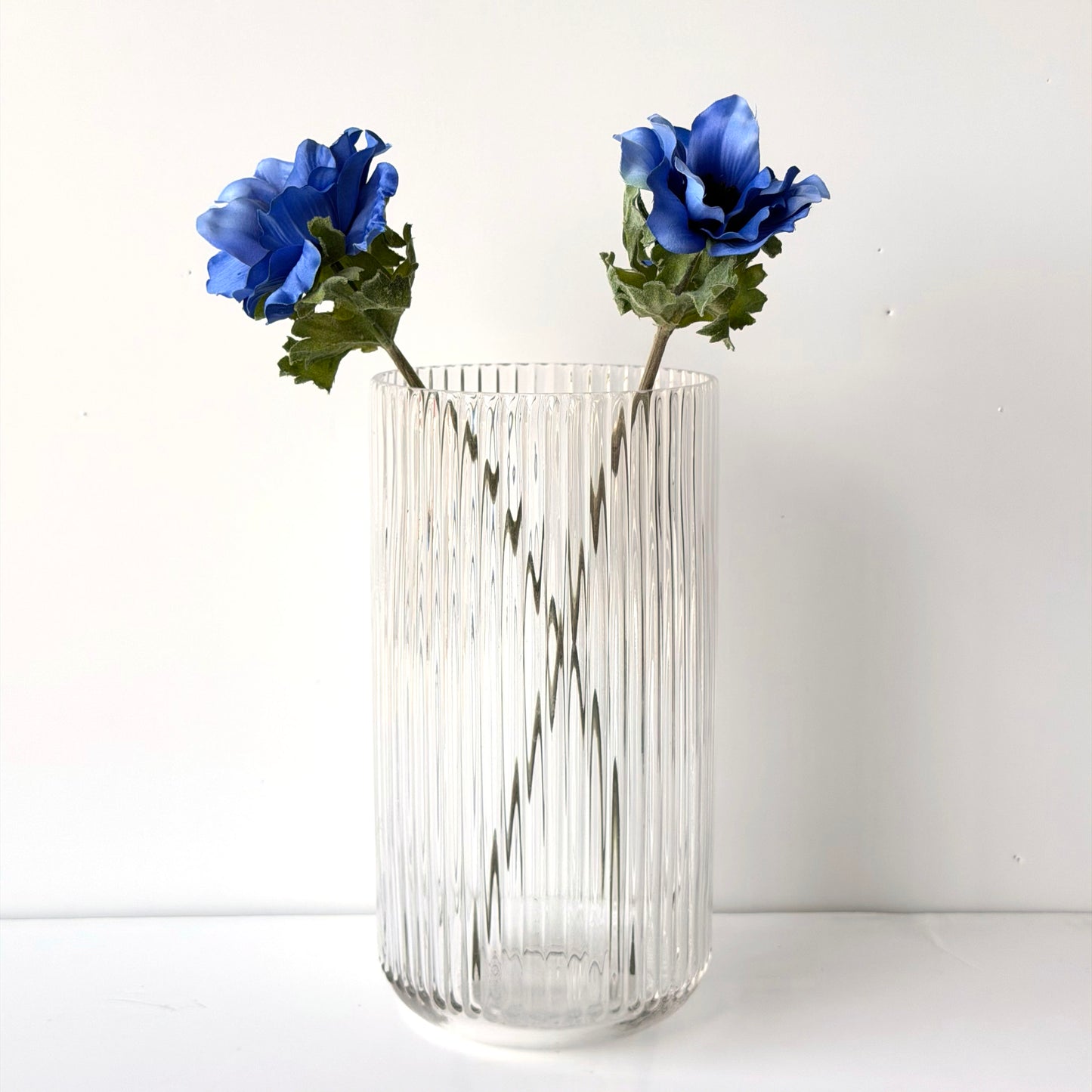 FF0043 SILK BLUE ANENOME STEM