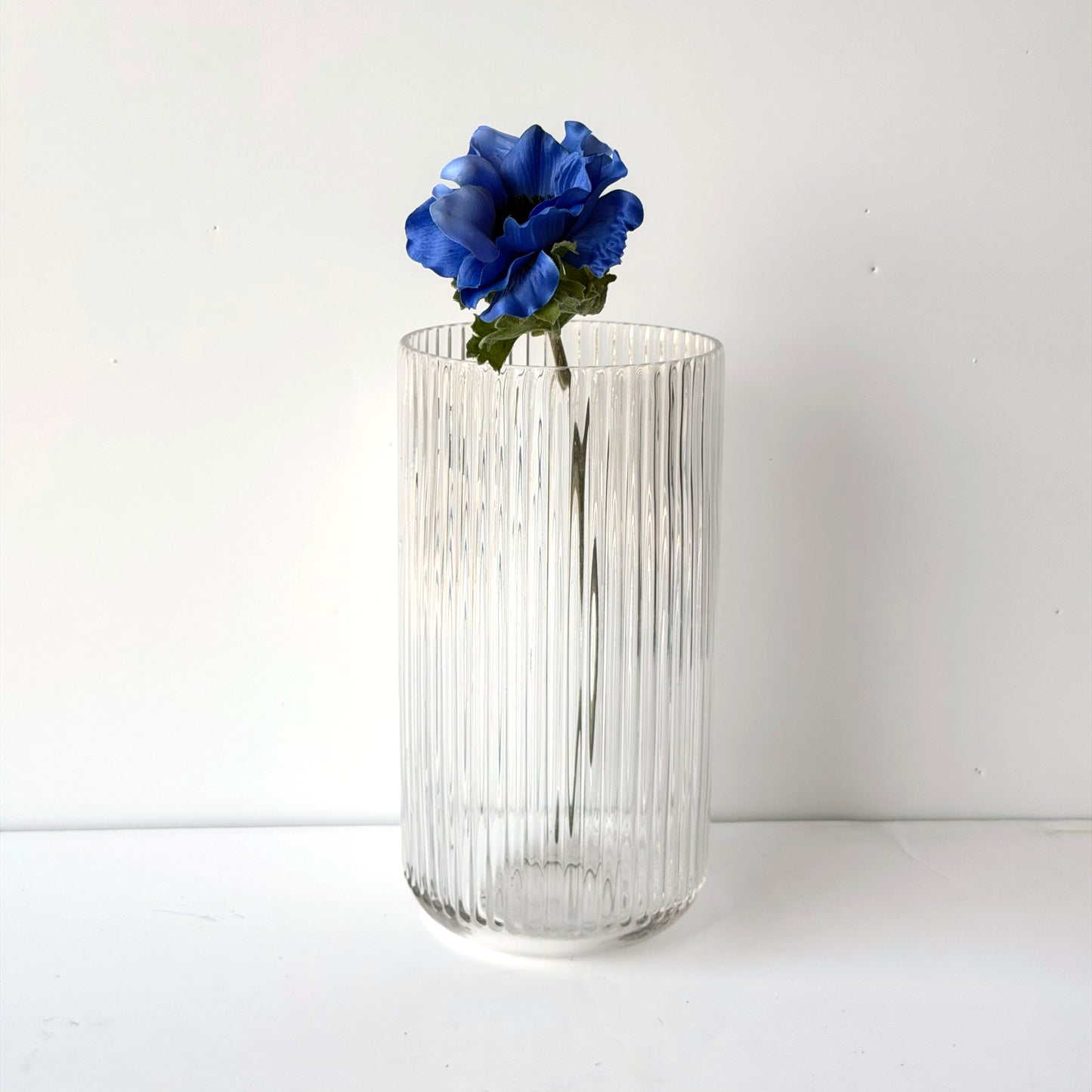 FF0043 SILK BLUE ANENOME STEM