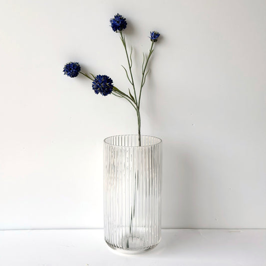 FF0045 SILK BLUE CORNFLOWER SPRAY