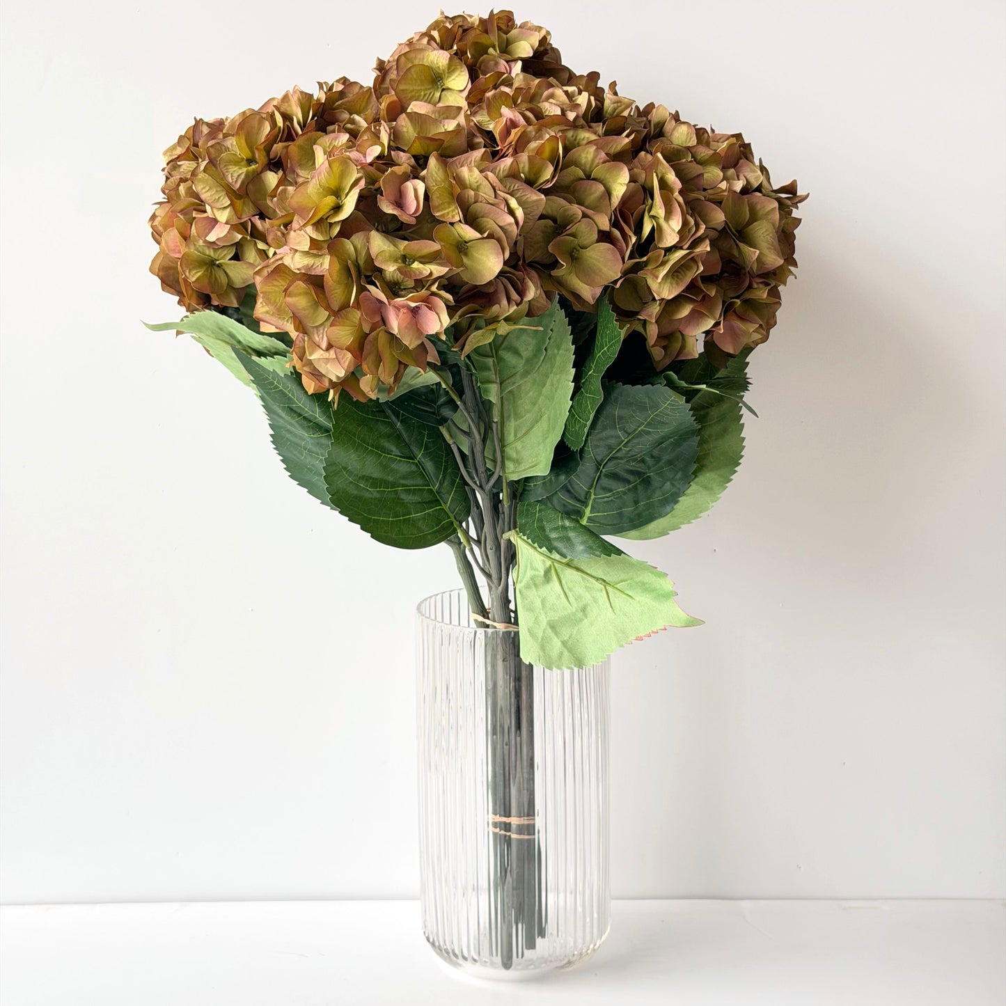 FF0052 SILK GREEN HYDRANGEA 26" STEM