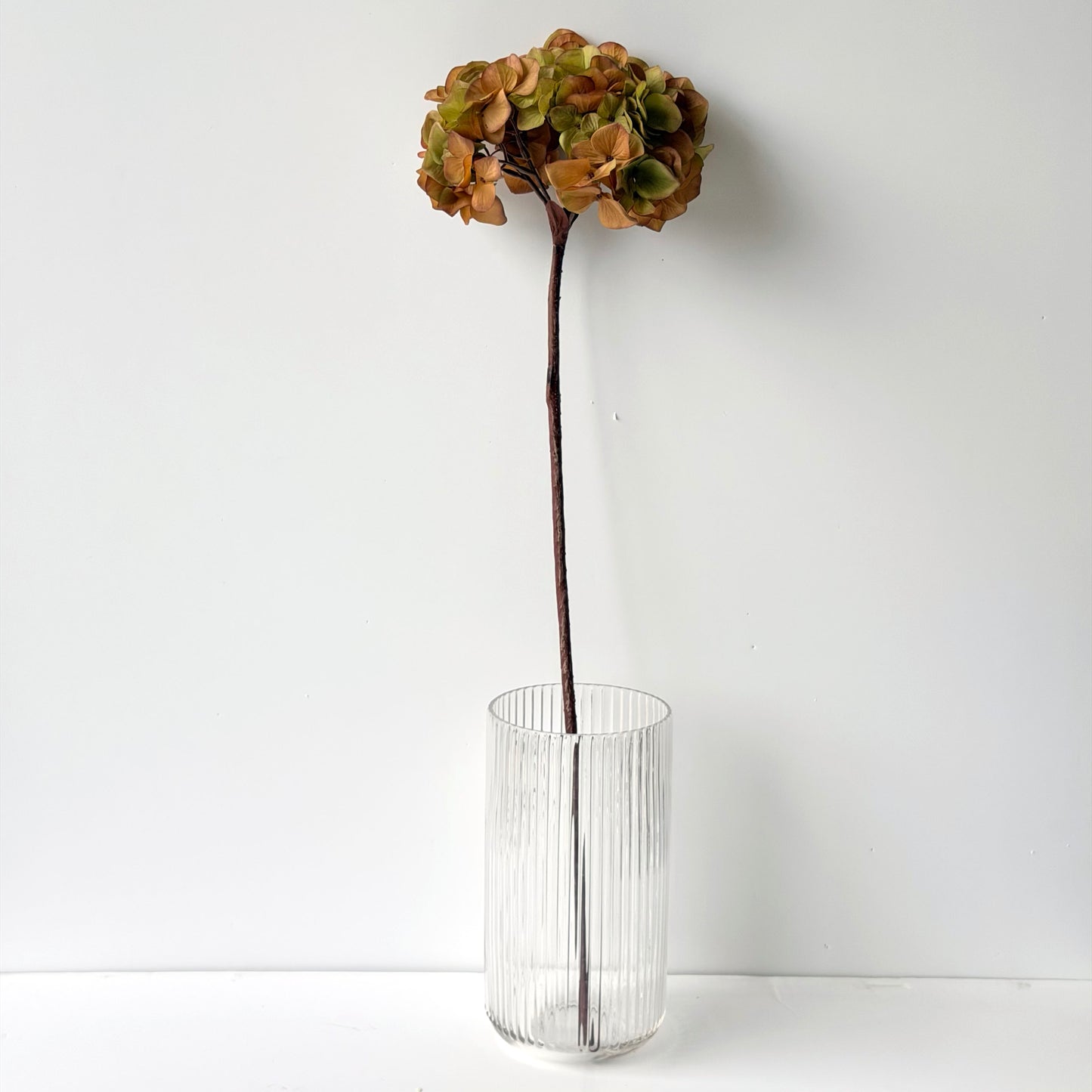 FF0053 SILK GREEN HYDRANGEA 32" STEM