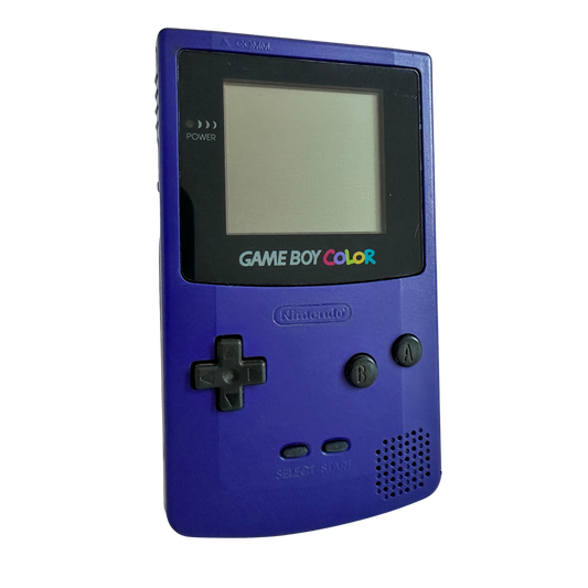GT006 NINTENDO GAMEBOY COLOR PURPLE WITH GAMES