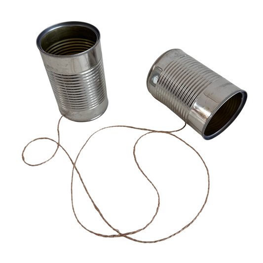 GT013 TIN CAN TELEPHONE