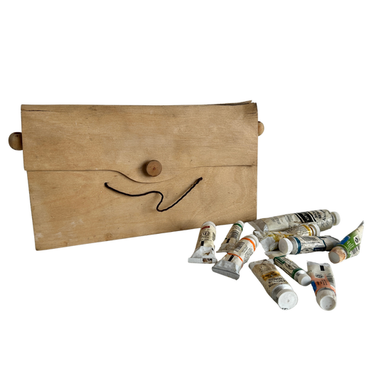 HC004 BALSA WOOD OIL PAINT KIT