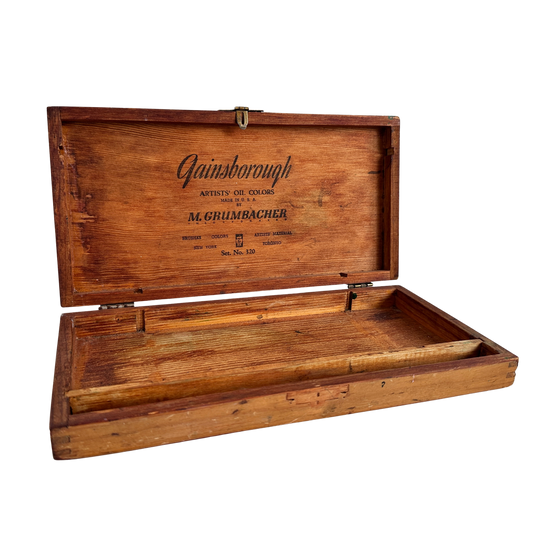 HC008 WOOD OIL PAINTS BOX