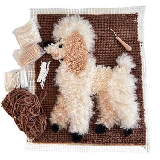 HC009 WIP POODLE LATCHHOOK KIT