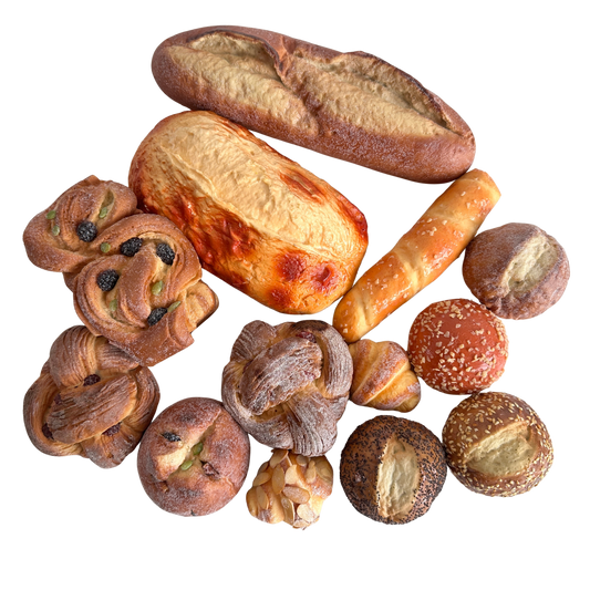 KT025 ASSORTED FAUX BREAD