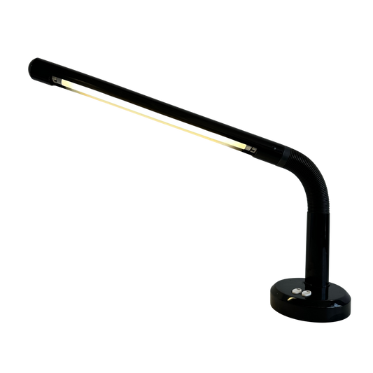 LI004 BLACK GOOSENECK TUBE DESK LAMP