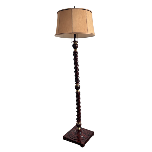 LI016 TWISTED ORNATE FLOOR LAMP