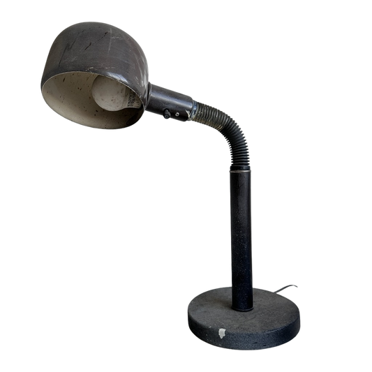 LI019 DISTRESSED INDUSTRIAL MOD GOOSENECK LAMP