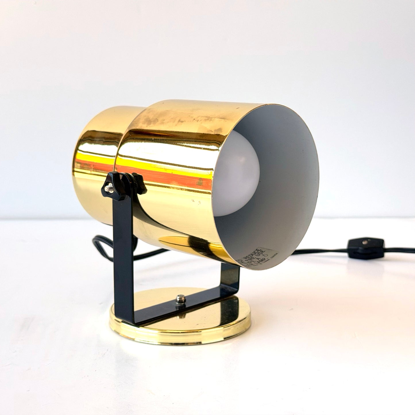 LI037 BRASS TASK LAMP / SCONCE
